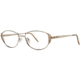 LAmy C by L'Amy 506 Eyeglass Frames - Frame Gold, Size 51/16mm CYCBL50602