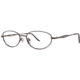 LAmy C by L'Amy 507 Bifocal Prescription Eyeglasses - Frame Brown, Size 52/16mm CYCBL50703