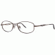 LAmy C by L'Amy 508 Progressive Prescription Eyeglasses - Frame Brown, Size 50/16mm CYCBL50803