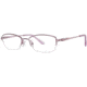 LAmy C By L'Amy 512 Progressive Prescription Eyeglasses - Frame Semi Matte Pink, Size 53/18mm CYCBL51203