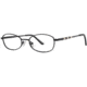 LAmy C By L'Amy 513 Progressive Prescription Eyeglasses - Frame Black, Size 50/17mm CYCBL51303