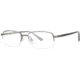 LAmy C by L'Amy 602 Eyeglass Frames - Frame Gunmetal, Size 52/18mm CYCBL60202