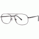 LAmy C By L'Amy 608 Single Vision Prescription Eyeglasses - Frame Semi Matte Pewter, Size 53/17mm CYCBL60801
