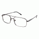 LAmy C by L'AMY 614 Bifocal Prescription Eyeglasses - Frame GUNMETAL, Size 55/17mm CYCBL61401