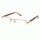 LAmy C by L'AMY 615 Progressive Prescription Eyeglasses - Frame GOLD CYCBL61502