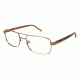 LAmy C by L'AMY 616 Bifocal Prescription Eyeglasses - Frame DARK COPPER, Size 58/18mm CYCBL61603