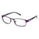 LAmy Cadence Eyeglass Frames - Frame Matte Plum / Light Purple LYCADENCE03