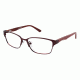 LAmy Camille Eyeglass Frames - Frame MATTE DK BROWN, Size 52/16mm LYCAMILLE01