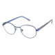 LAmy CU 1021 Prescription Eyeglasses - Frame NAVY-GUNMETAL, Size 49/20mm CU102103