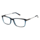 LAmy CU 2022 Progressive Prescription Eyeglasses - Frame BLUE/GUN, Size 56/17mm CU202203