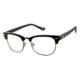 LAmy CU 7019 Progressive Prescription Eyeglasses - Frame Black, Size 50/18mm CU701901
