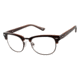 LAmy CU 7019 Progressive Prescription Eyeglasses - Frame Brown, Size 50/18mm CU701902