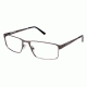 LAmy Damien Single Vision Prescription Eyeglasses - Frame MATTE GUN LYDAMIEN01