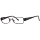LAmy Desiree Eyeglass Frames - Frame Shiny Black, Size 51/17mm LYDESIREE03