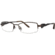 LAmy Galea 2010 Single Vision Prescription Eyeglasses - Frame Brown/Pewterd, Size 51/16mm LYGALEA201006