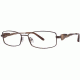 LAmy Galea 2014 Bifocal Prescription Eyeglasses - Frame Chocolate/Light Brown, Size 53/15mm LYGALEA201404