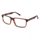 LAmy GEORGES Eyeglass Frames - Frame BROWN HORN, Lens Color Fade, Size 54/17mm LYGEORGES03