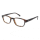 LAmy Henri Single Vision Prescription Eyeglasses - Frame Havana, Size 48/19mm LYHENRI02