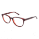 LAmy Karine Eyeglass Frames - Frame BURGUNDY HORN, Size 51/16mm LYKARINE03