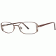 LAmy L'Accent 424 Eyeglass Frames - Frame Brown, Size 52/17mm LYACCENT42401