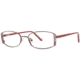 LAmy L'Accent 424 Eyeglass Frames - Frame Burgundy, Size 52/17mm LYACCENT42402
