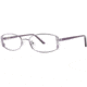 LAmy L'Accent 424 Eyeglass Frames - Frame Lilac, Size 52/17mm LYACCENT42403