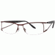LAmy LeafUS 1012 Eyeglass Frames - Frame Claret/Light Grey, Size 52/15mm LYLEAFUS101203