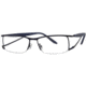 LAmy LeafUS 1012 Eyeglass Frames - Frame Purple/Blue, Size 52/15mm LYLEAFUS101204