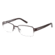 LAmy Nathanael Progressive Prescription Eyeglasses - Frame Matte Brown LYNATHANAEL02