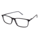 LAmy NU008 Single Vision Prescription Eyeglasses - Frame GREY, Size 56/16mm LYNU00801
