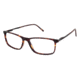 LAmy NU008 Single Vision Prescription Eyeglasses - Frame TORTOISE, Size 56/16mm LYNU00803