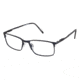 LAmy NU011 Progressive Prescription Eyeglasses - Frame NAVY, Size 53/17mm LYNU01102