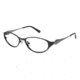 LAmy Olivie Eyeglass Frames - Frame Black / Dark Grey, Size 52/17mm LYOLIVIE01
