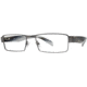 LAmy Panama 1013 Single Vision Prescription Eyeglasses - Frame Matte Gunmetal LYPANAMA101306