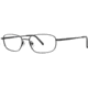 LAmy Port 412 Single Vision Prescription Eyeglasses - Frame Black/Grey, Size 53/17mm LYPORT41203