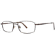 LAmy Port 413 Progressive Prescription Eyeglasses - Frame Brown/Gold, Size 54/17mm LYPORT41302