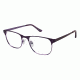 LAmy Samantha Bifocal Prescription Eyeglasses - Frame MATTE EGGPLANT, Size 52/18mm LYSAMANTHA02