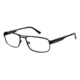 LAmy Telford Progressive Prescription Eyeglasses - Frame Matte Black / Dark Gun, Size 56/17mm LYTELFORD01