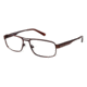 LAmy Telford Progressive Prescription Eyeglasses - Frame Matte Dark Brown / Bronze, Size 56/17mm LYTELFORD03