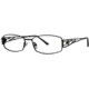 LAmy TRESSEA1012 Single Vision Prescription Eyeglasses - Frame Black, Size 53/15mm LYTRESA101206