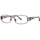 LAmy TRESSEA1012 Single Vision Prescription Eyeglasses - Frame Brown, Size 53/15mm LYTRESA101204