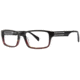 LAmy Tristan Bifocal Prescription Eyeglasses - Frame BLACK/ RED FADE, Size 54/17mm LYTRISTAN04