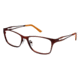 LAmy Valerie Progressive Prescription Eyeglasses - Frame MATTE BROWN, Size 53/19mm LYVALERIE02