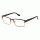 LAmy Vincent Bifocal Prescription Eyeglasses - Frame MATTE BROWN, Size 52/16mm LYVINCENT02