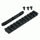 Lancer Base Rail For Round Handguard With Backing Hardware - LCR5-5-RAIL