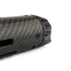 Lancer LCR5 Lightweight Carbon-Fiber Extra Long Length Round Handguard For AR 5.56mm 15 Inches Black No Rail