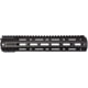 Lancer Systems LCH5 Gen2 Carbon Fiber Handguard, 11.5in, 2in Front Sight, LCH5-G2-115-SR-BLK