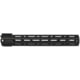 Lancer Systems LCH5 Gen2 Carbon Fiber Handguard, 13in, 2in Front Sight, LCH5-G2-130-SR-BLK