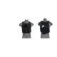 Lancer Tactical 1000D Nylon MOLLE Plate Carrier Vest, Black, CA-301BN