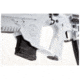 Lancer Tactical Enforcer Battle Hawk 10in Skeleton AEG w/ Alpha Stock, White/Black, LT-34WCB10-G2-ME